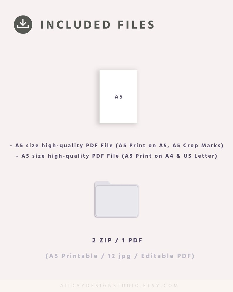 A5 Grid, Lined Note Taking Template, Student Note Template Printable ...