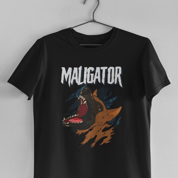 Belgian Malinois Shirt, Dog Training Shirt, Working Dog Shirt, Dog Owner Shirt - Maligator T-Shirt (Unisex)