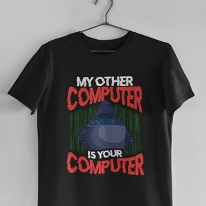  Hacker Funny PC Crack Spy T-Shirt Computer Hacking Gift :  Clothing, Shoes & Jewelry