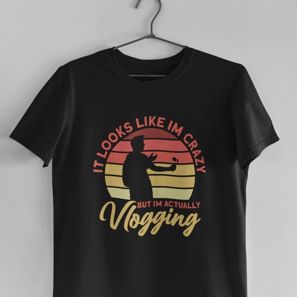 Blogging Shirt, Food Blogger Shirt, Influencer Shirt, Food Blogger Gift - Actually Vlogging T-Shirt (Unisex)
