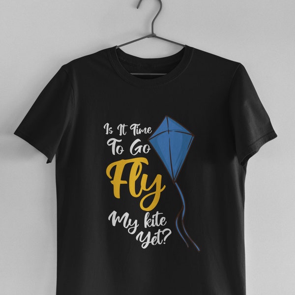Kite Flying Shirt, Fly A Kite Shirt, Kite Shirt, Kite Lover Gift - Fly My Kite T-Shirt (Unisex)