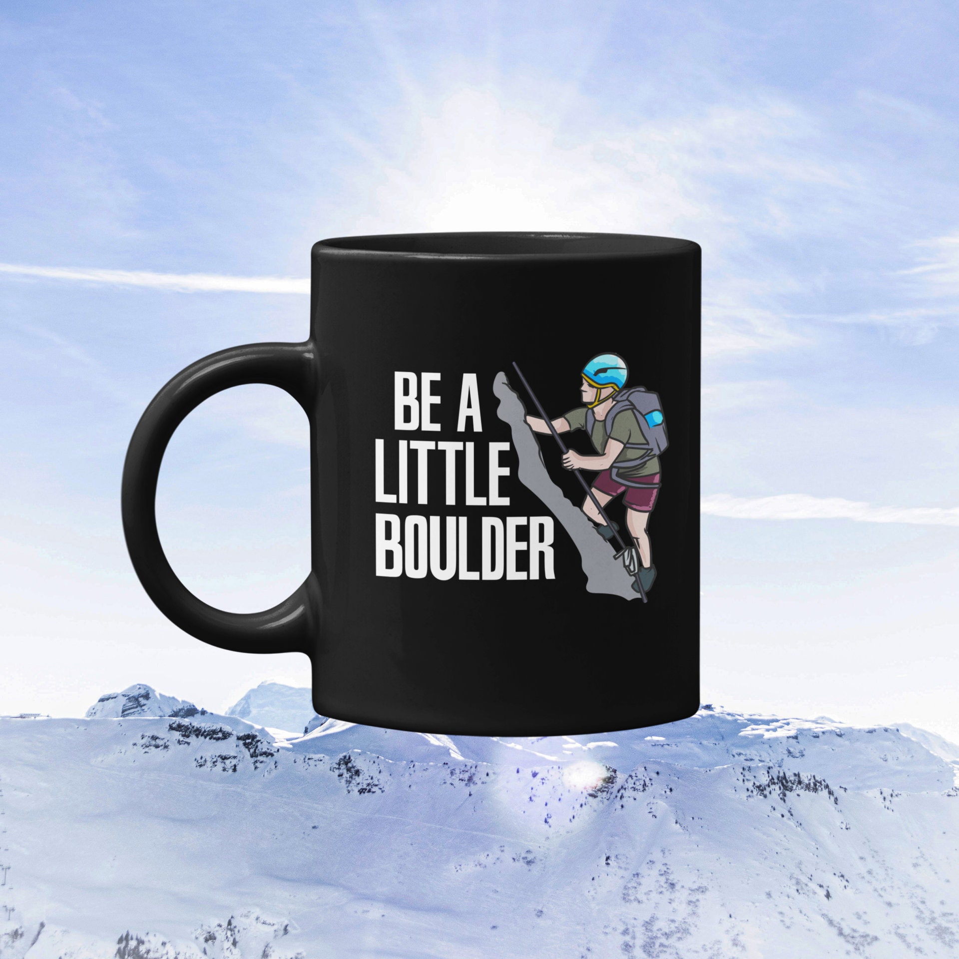 Rock climbing Mug, Ask me anything about bouldering-Travel Coffee Mug –  Zapbest2