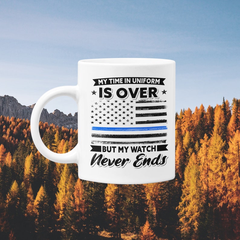 Retired Police Mug Retired Officer Mug Retired Officer Gift - Etsy