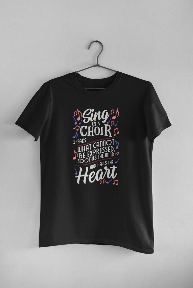 Choir Shirt Choir Teacher Shirt Choir Director Gift Sing Etsy