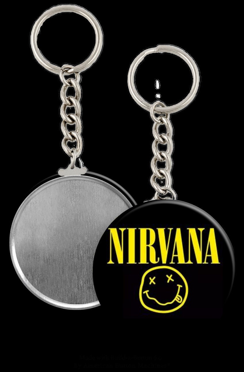 NIRVANA Key Chain Gifts Friendship Boyfriend Girlfriend Etsy