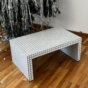 Tiled table. TV table. Side table. Bedside table. Table for home. Coffee shop table.