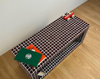 Tiled coffee table. TV table. Side table. Multifunctional table. Home decor. Designer furniture.