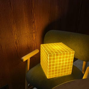 Desk lamp. Tile lamp. Night lamp. Vintage lamp. Home decor. Table Lamp.