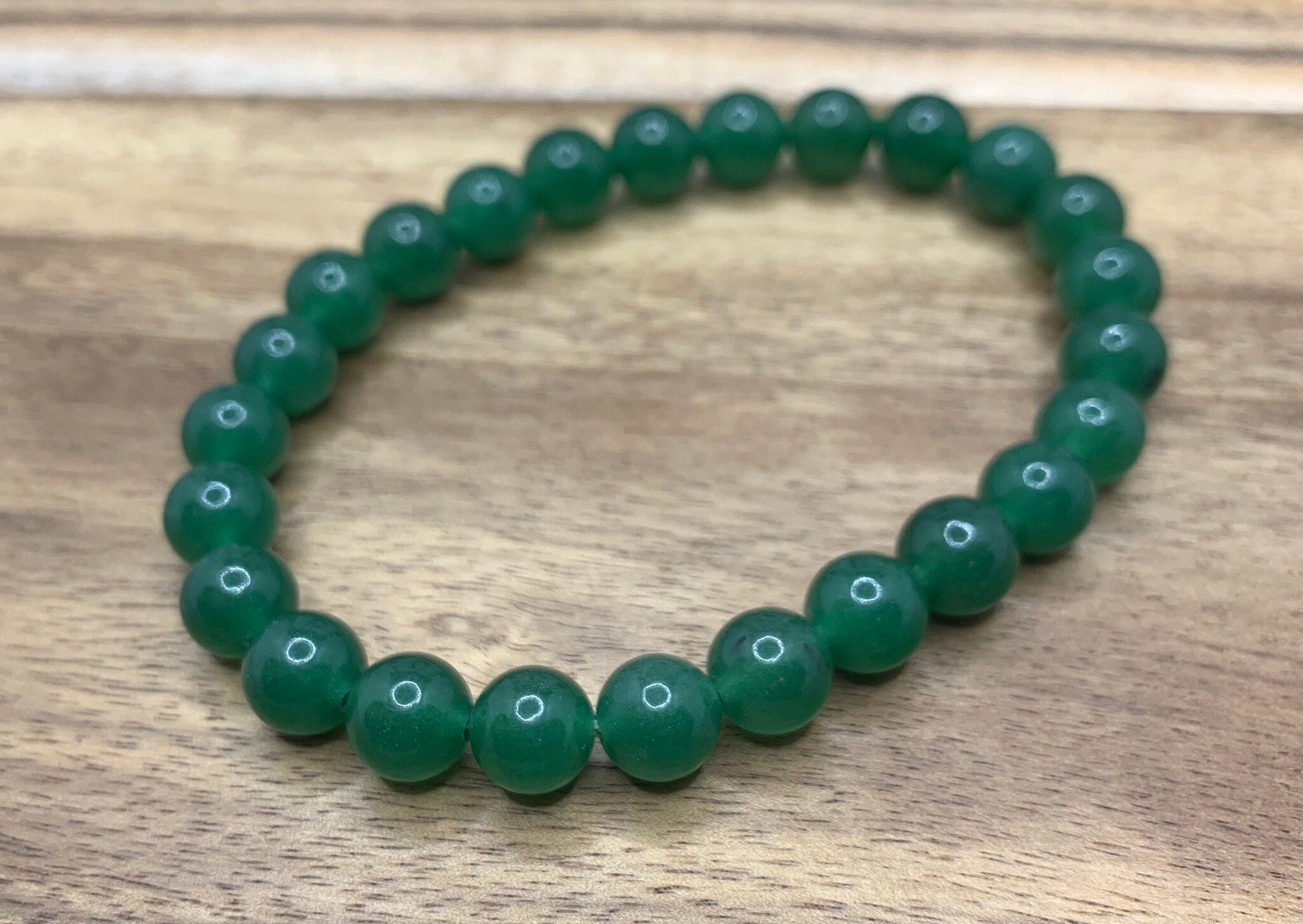 Green Aventurine Bracelet 8mmm Etsy