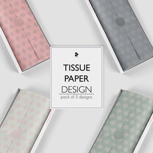 Leaf Designed Tissue Wrapping Paper / Gift Wrapping Tissue Paper