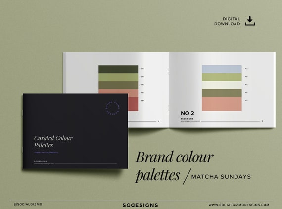 Brand Color Palette Sage Brand Color Palette Green Colour Scheme