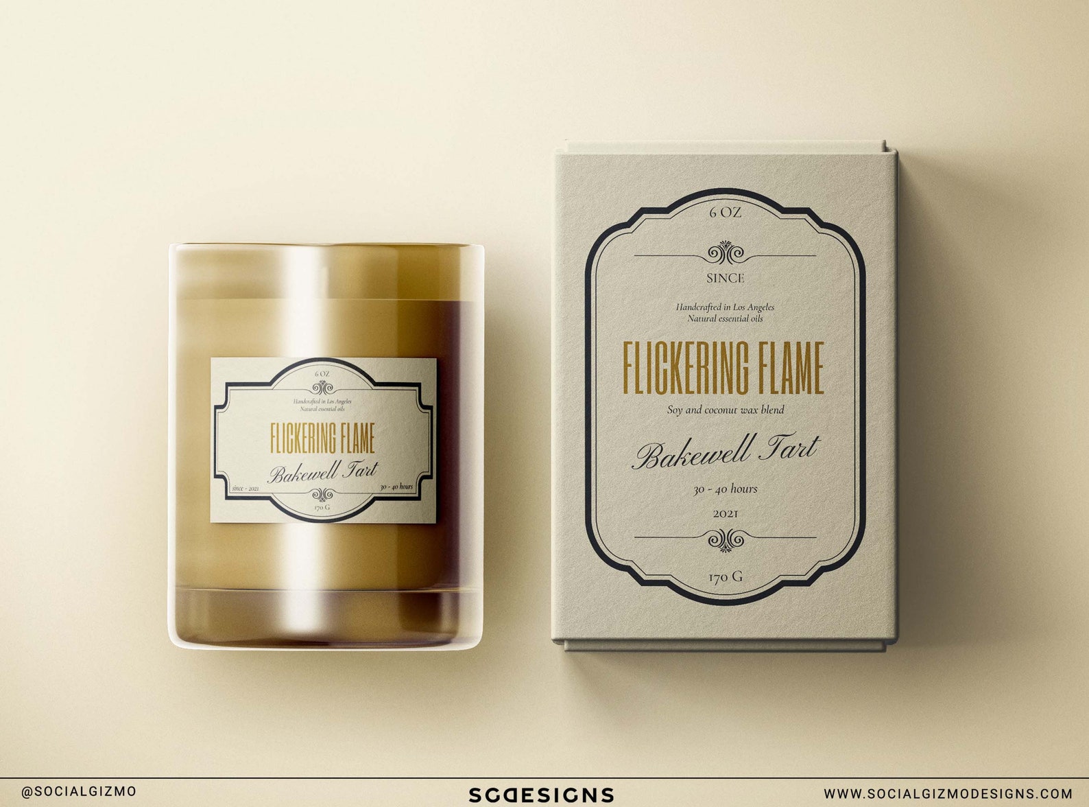 Apothecary Candle Label Templates Vintage Candle Labels Etsy