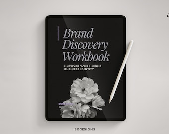 Brand Discovery Workbook: Small Business Brand Strategy and Clarity Worksheets (Printable PDF)