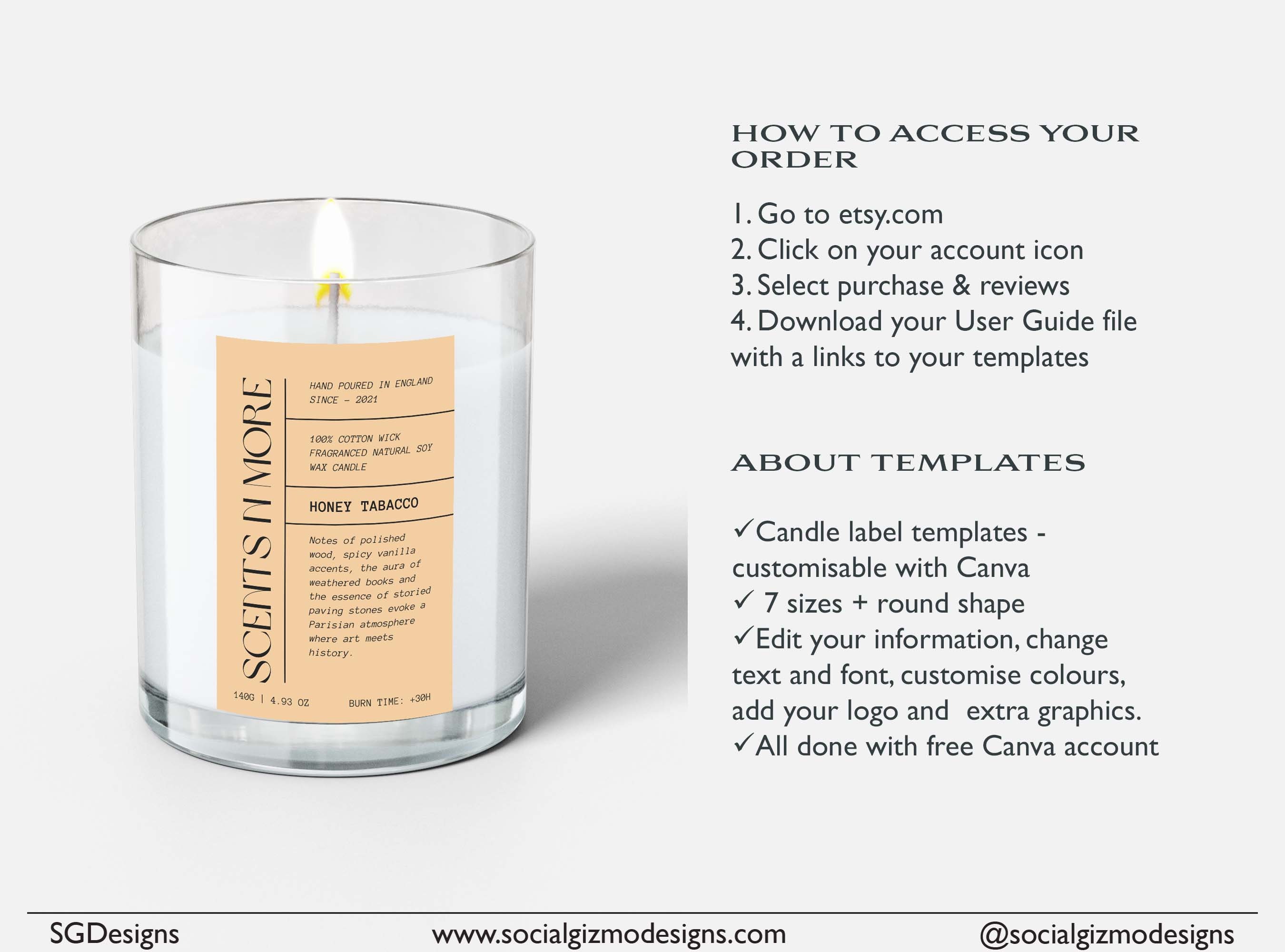 Candle Labels: Our Material and Decoration Capabilities