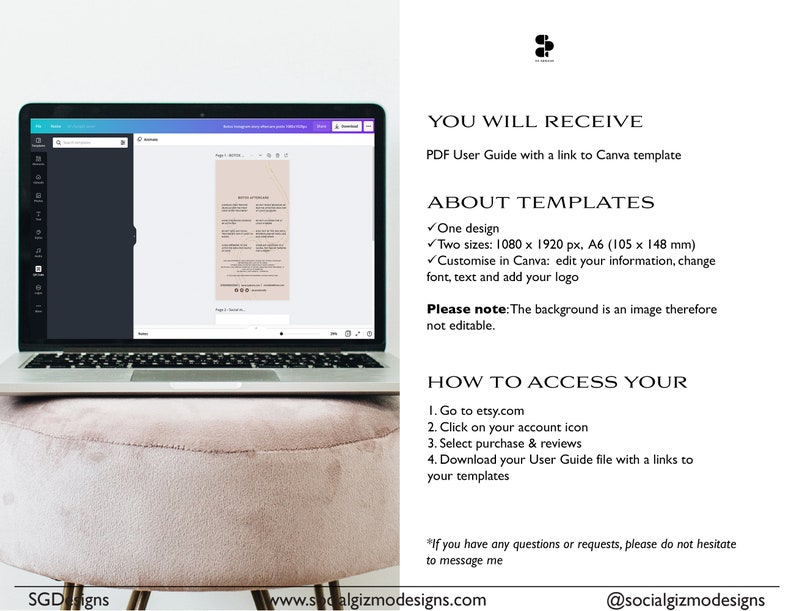 Botox Aftercare Luxury Lip Filler Aftercare Card Instagram Etsy UK