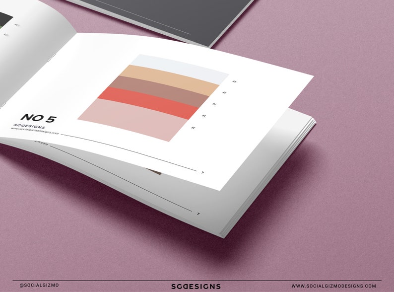 Chic Brand Color Palette: Valentine's Day Color Schemes (PDF Booklet ...