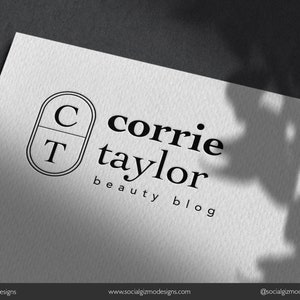 Diseño de logotipo moderno, diseño de logotipo de texto premium, diseño de logotipo prediseñado para empresas, marca personal, logotipo de belleza, logotipo de entrenador, marca de blogger