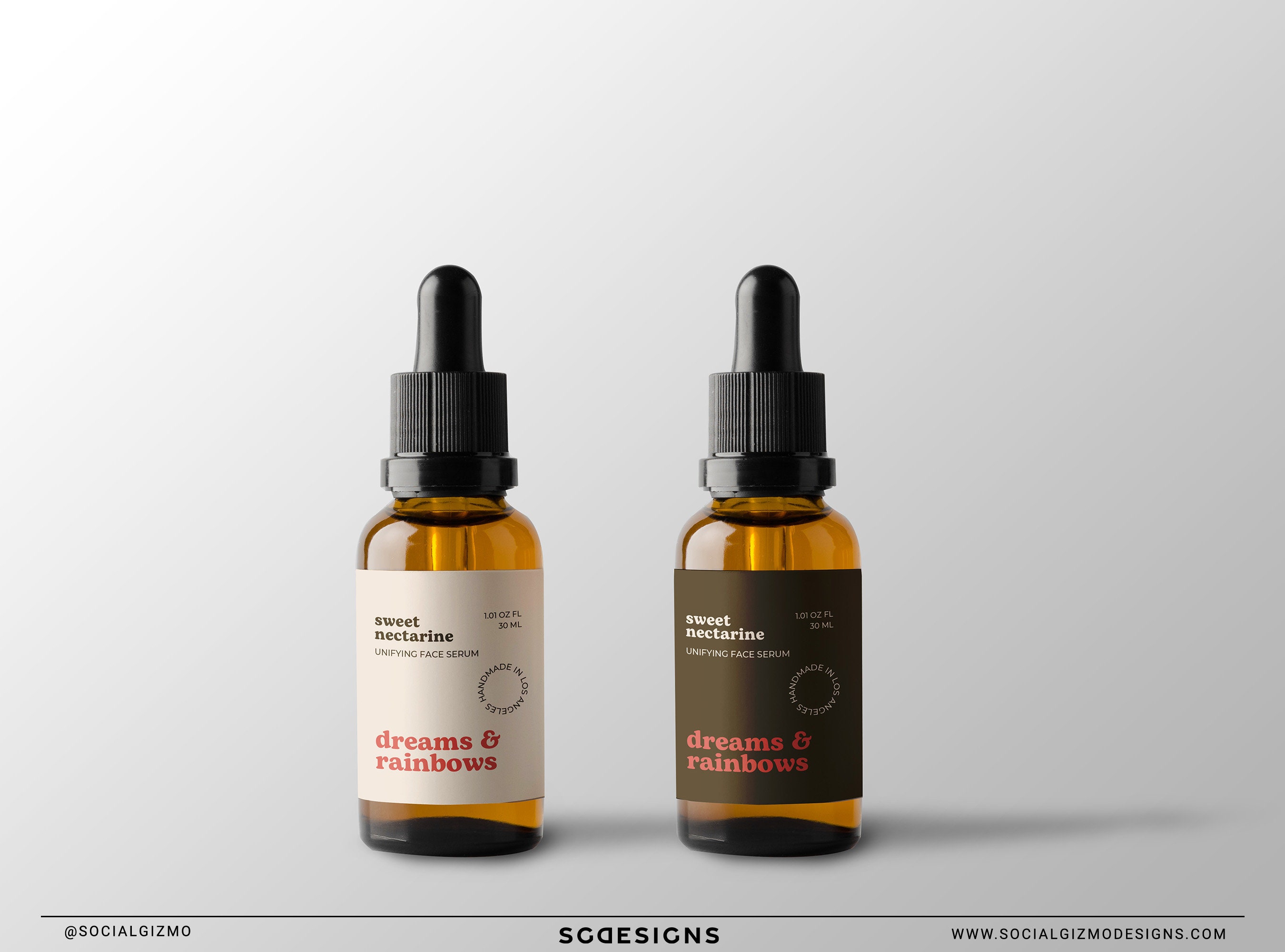 Retro Dropper Label Template Beige Dropper Label Design DIY Etsy