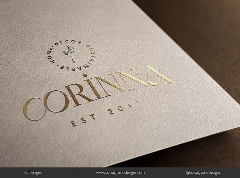 Luxury Logo Design Small Business Logo Home Decor Logo Etsy UK