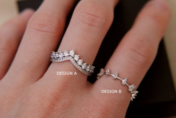 Delicate shop stackable rings