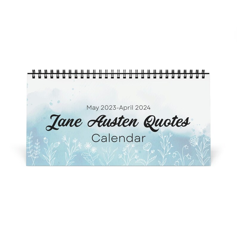 Jane Austen Quote Desk Calendar May 2023 april 2024 Etsy jane-austen-quote-desk-calendar-may-2023-april-2024-etsy