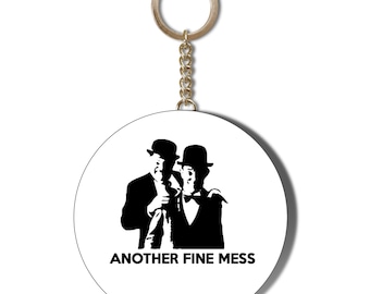 Laurel and Hardy - Another Fine Mess - Keyring Bottle Opener