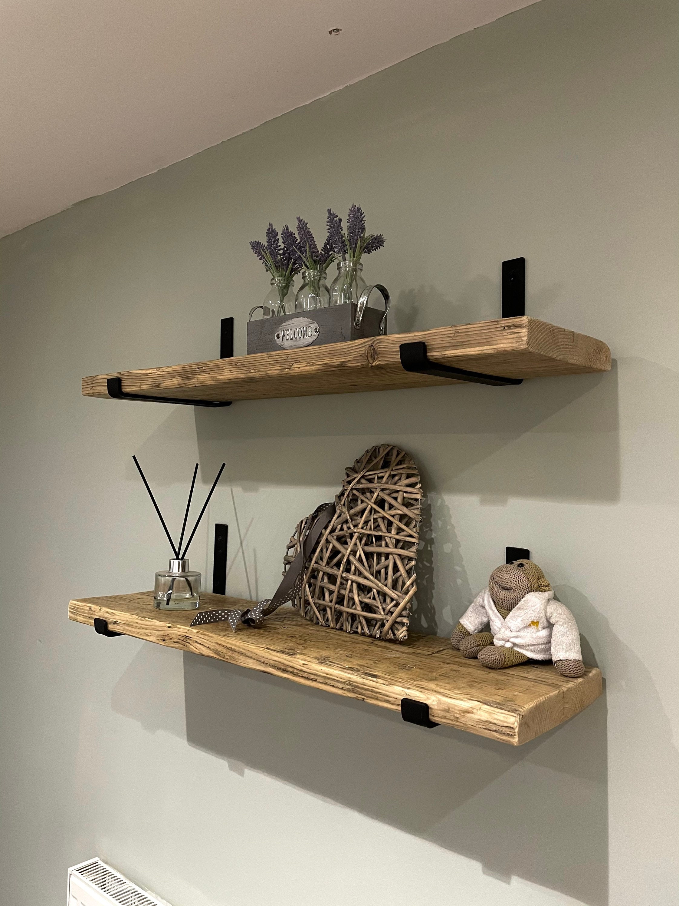 Scaffold Board Shelf//rustic Shelf/modern Shelf/scaffold Etsy UK