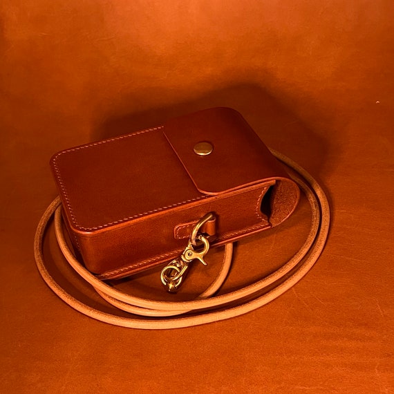 新品 本革 カメラケースとストラップ CONTAX T3用 コンタックス