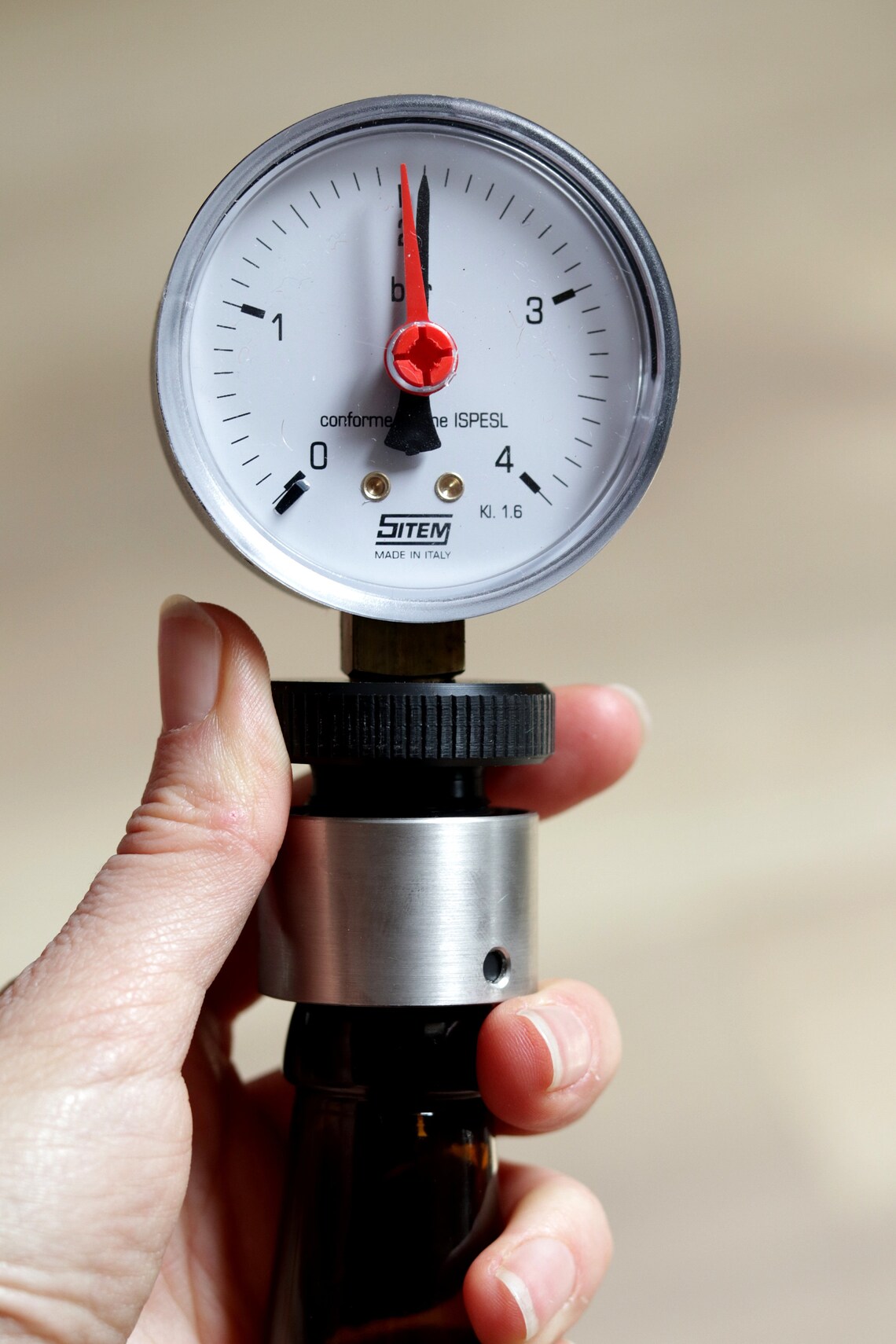 Bottle Fermentation Pressure Gauge Etsy