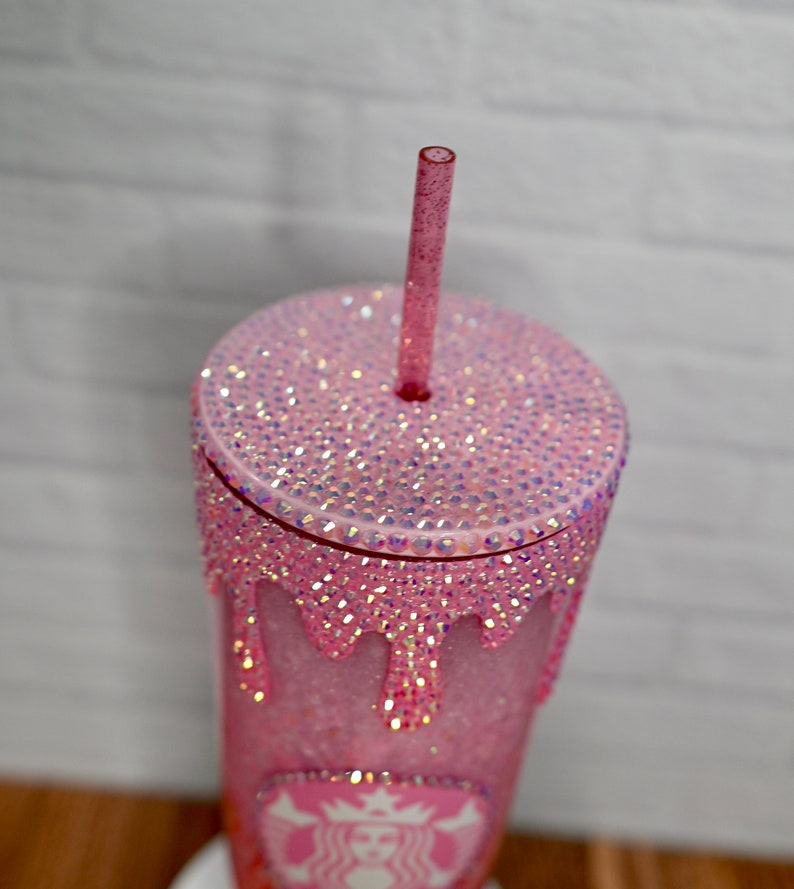 Starbucks 24oz pink Drink/starbucks Bling Venti Etsy