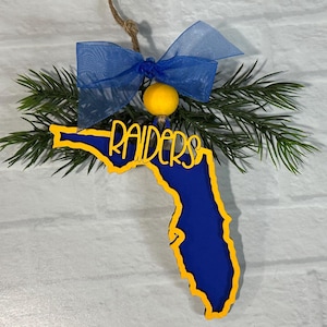 Seminole State College/seminole state college Raiders/seminole state Christmas ornament/