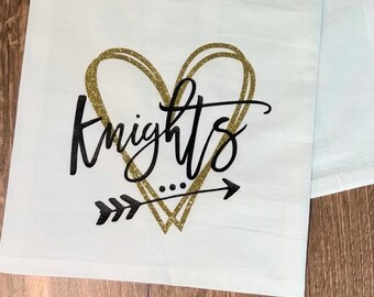UCF Knights dishtowel/UCF Knights gift/University of Central Florida/Knights towel