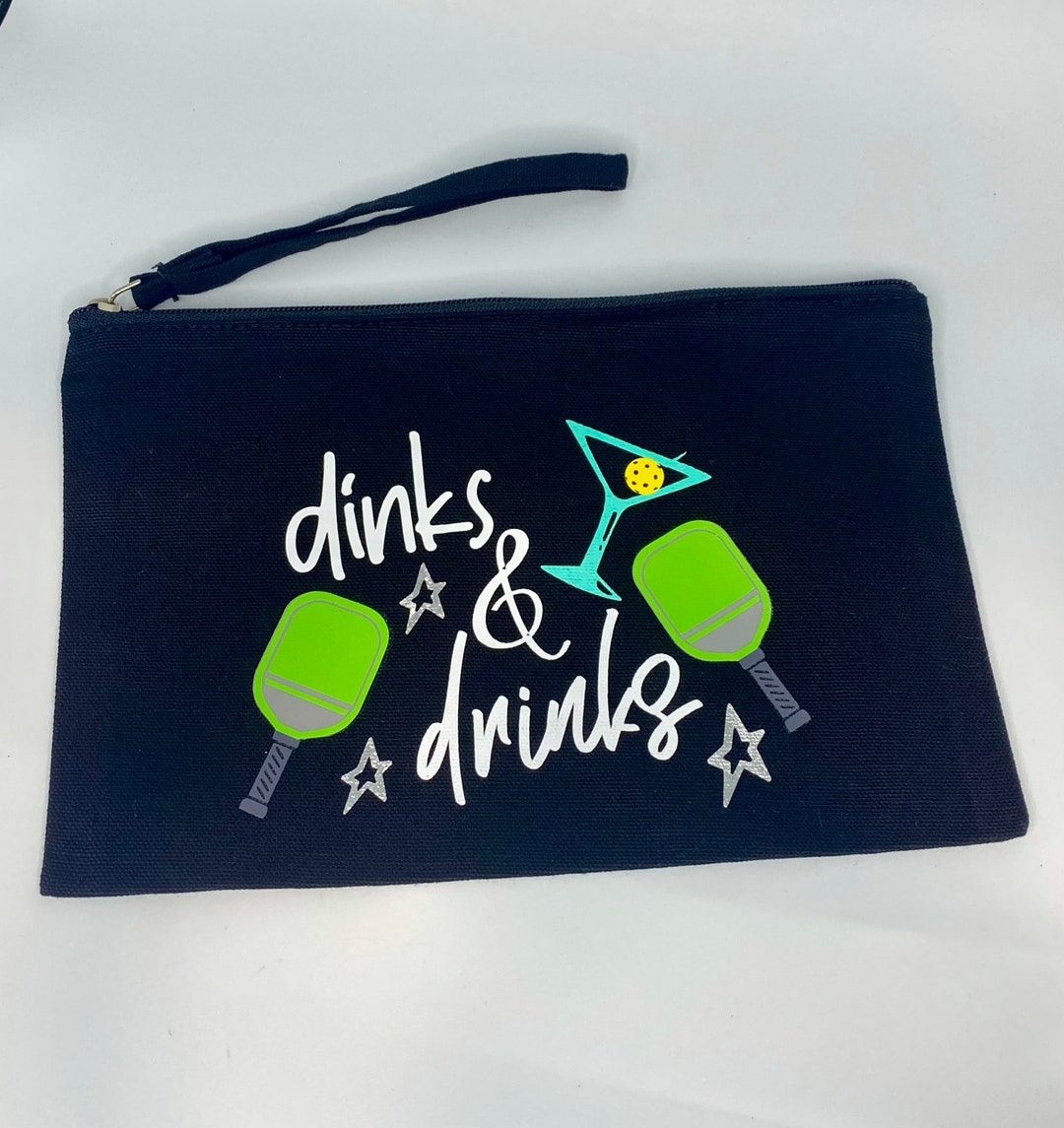 Dinks & Drinks Pickleball Pouch Pickleball Swag Pickle Ball Etsy