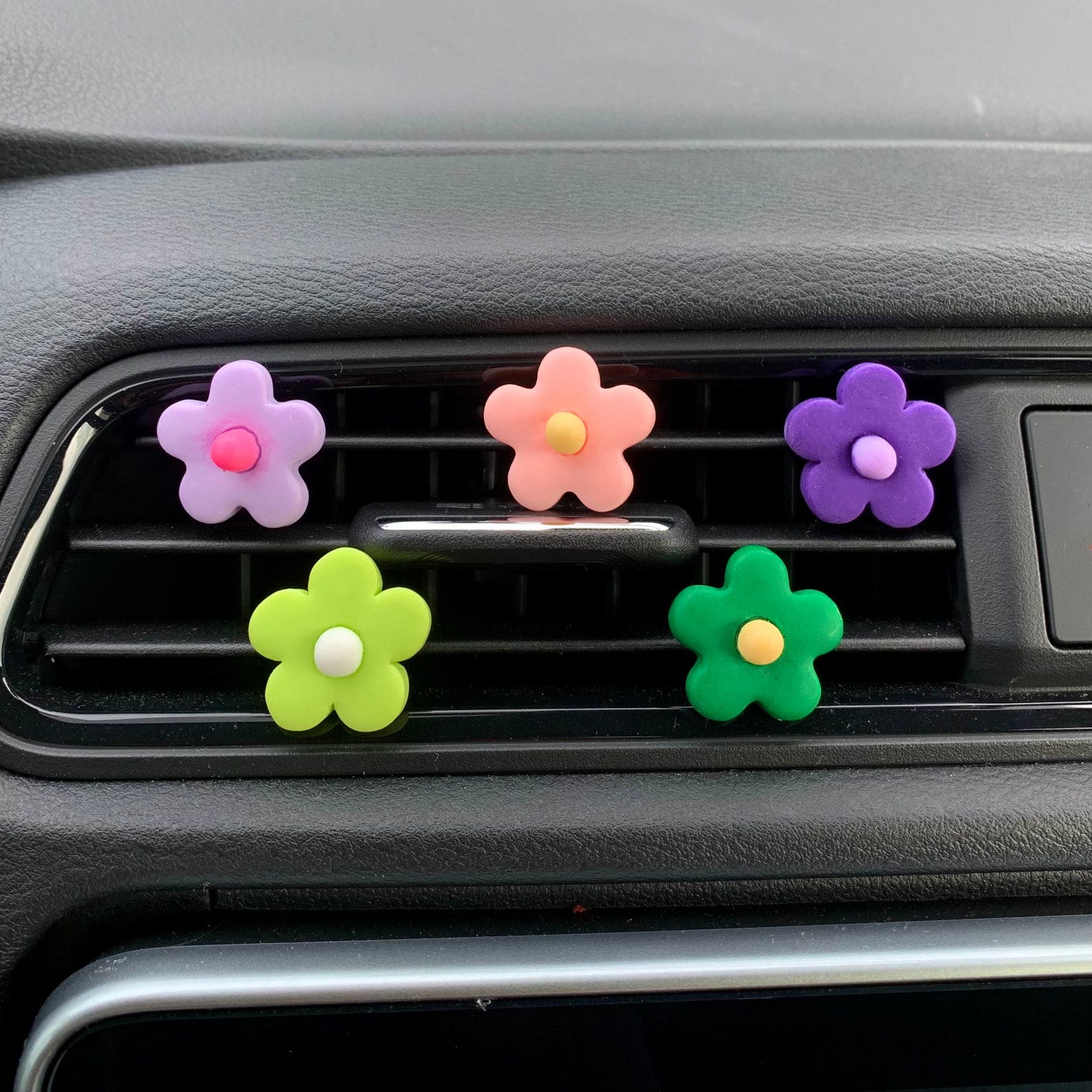 Flower Car Air Vent Clips 5pcs 10pcs 15pcs Etsy