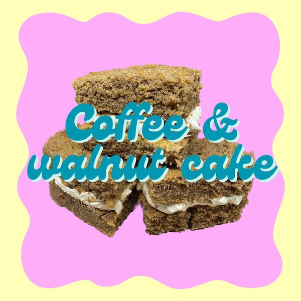 Coffee and Walnut Cake
