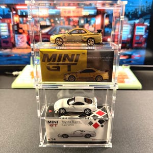 MINI GT 1:64 Scale Die Cast Model Cars UV Acrylic Protective