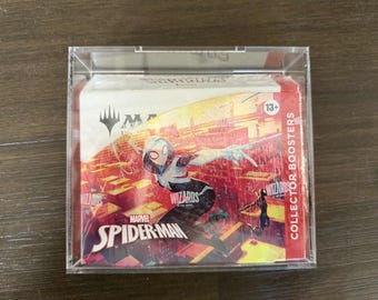 MTG Marvel's Spider Man Collector Booster Box -  Acrylic Protector