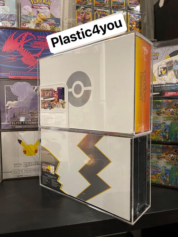 Acrylic Pokemon UPC Display Case  UV Protection - Etsy
