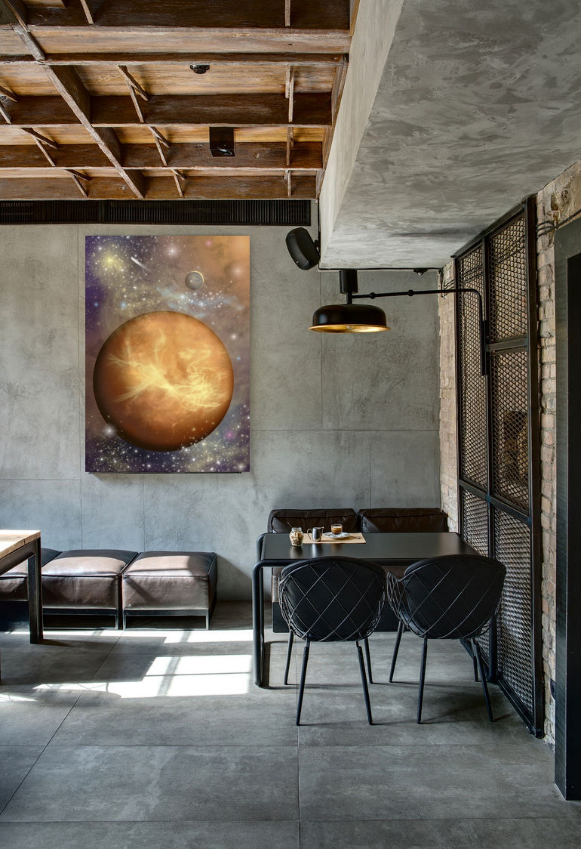 Venus Planet | Bar Decor | Venus Wall Art | Space Wall Art | Venus Planet Poster | Venus Planet ...
