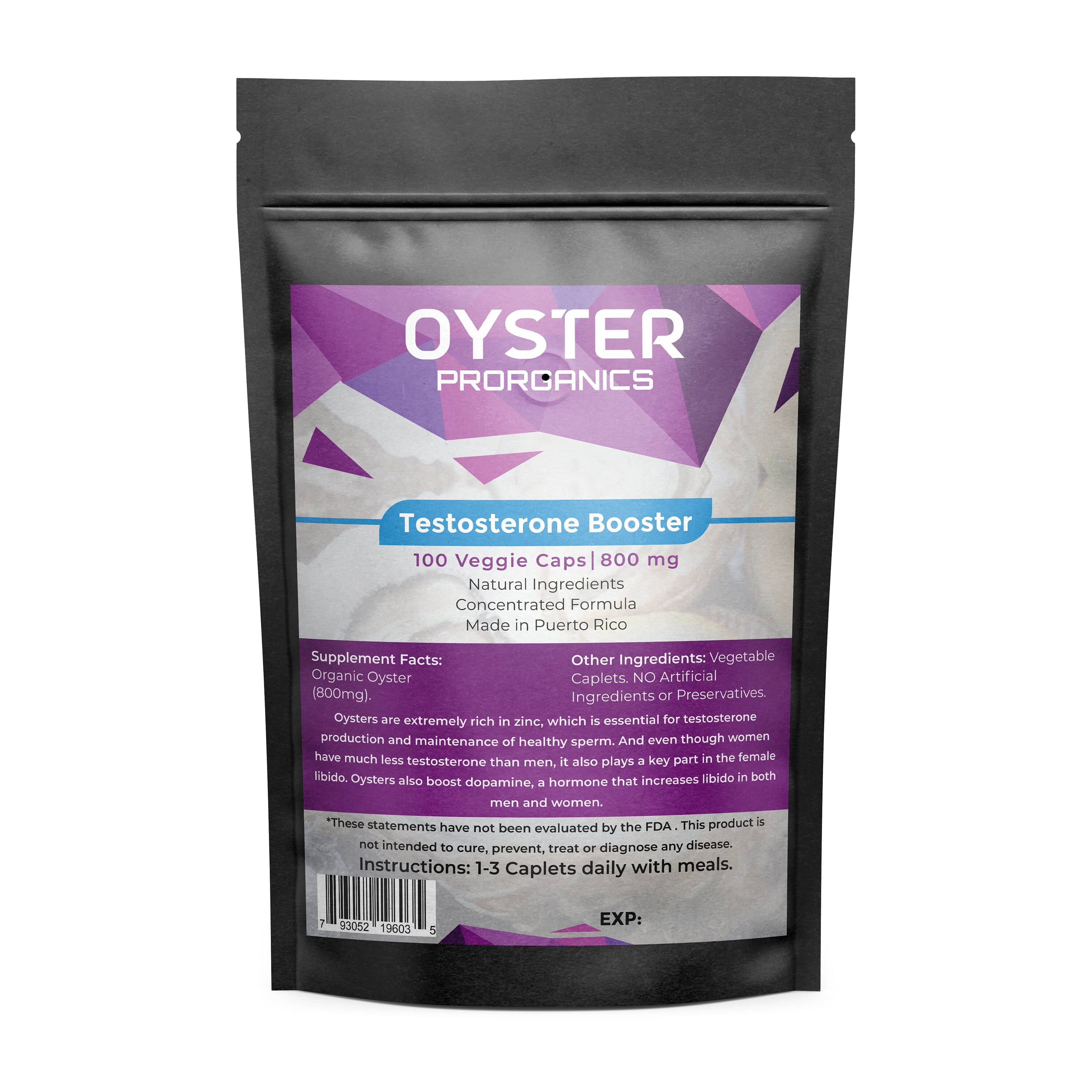 100 Organic Oyster tablets by Etsy