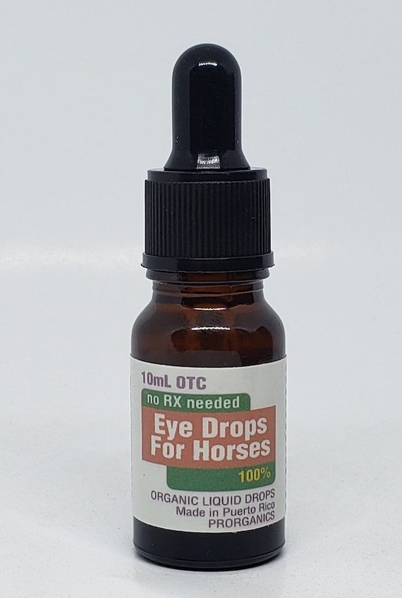 Organic Eye drops for Horses 10mL Etsy