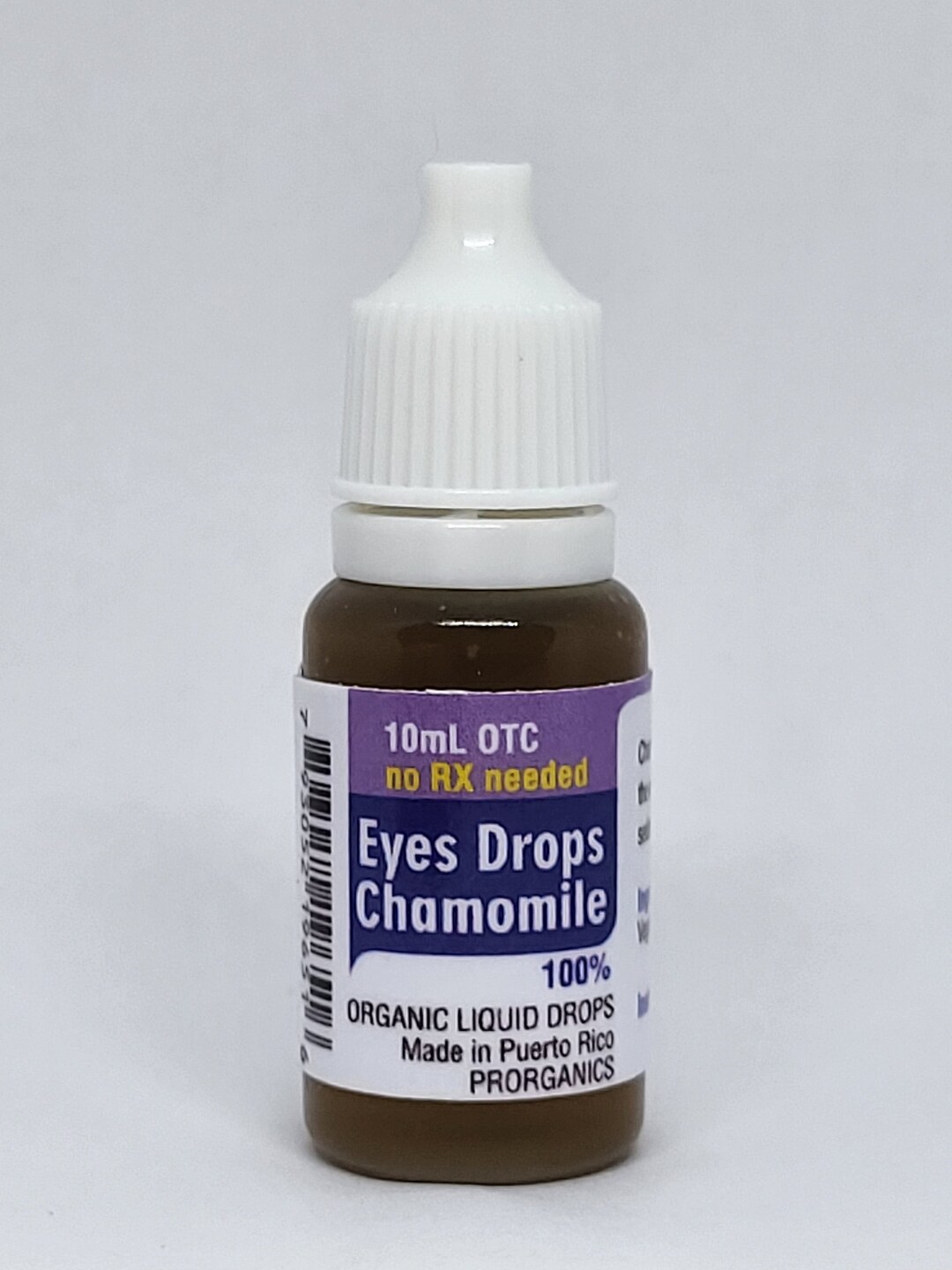 10ml Organic Chamomile, Manzanilla Eye Drops 201 Purity by