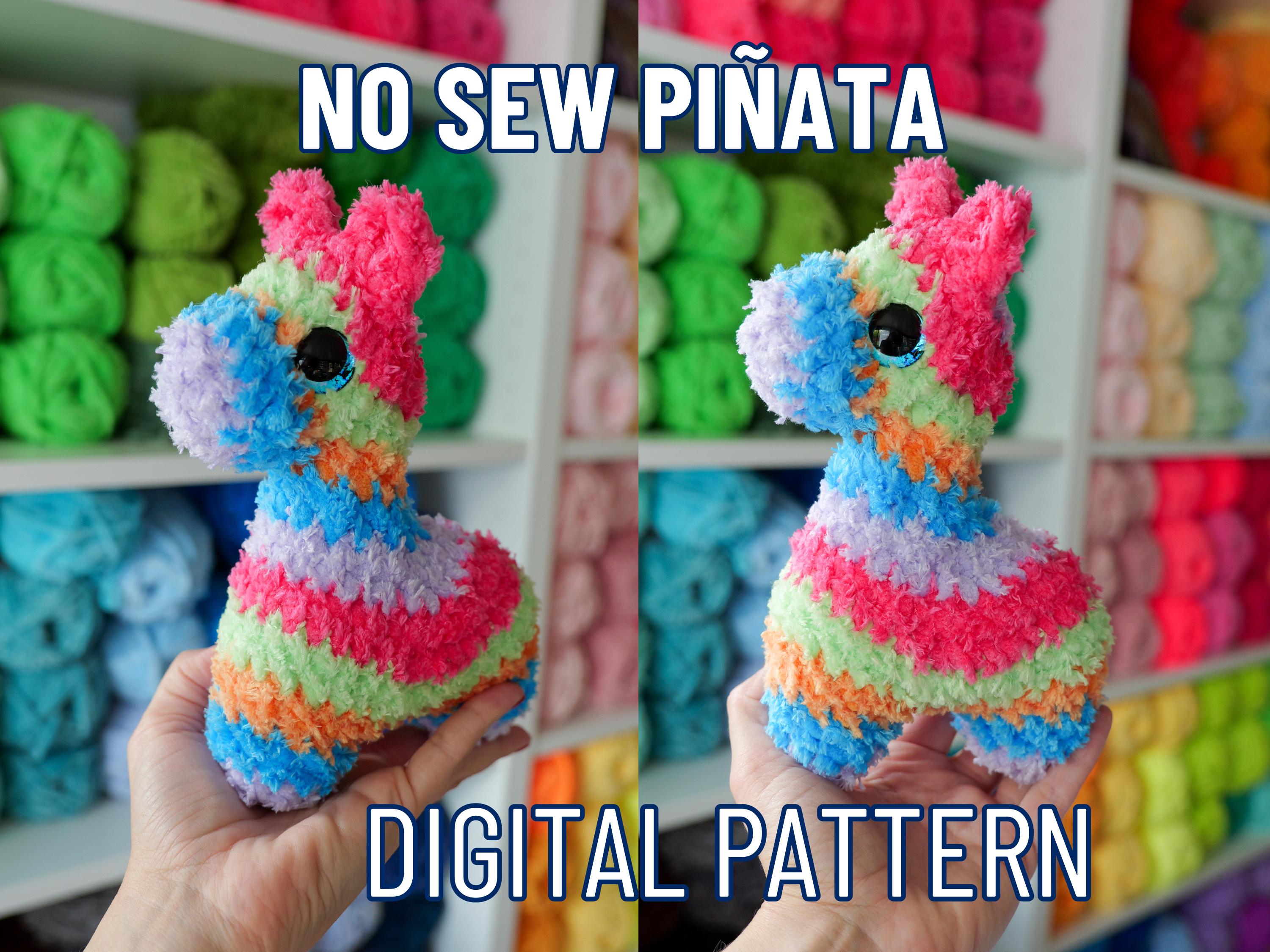 No Sew Pinata Crochet Pattern, PDF DOWNLOAD ONLY - Etsy