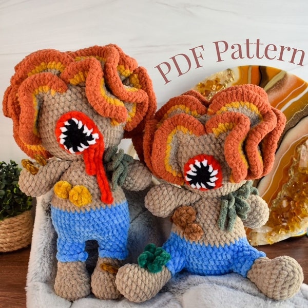 Fungus Monster Crochet Pattern - PDF Download ONLY