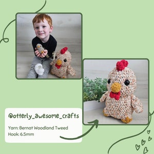 Chicken & Duck Family Combo Pattern, PDF DOWNLOAD ONLY image 3