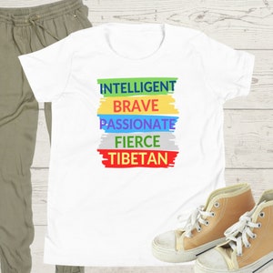 IBPFT Youth Tshirt| youth shirt, youth short sleeve, youth long sleeve, youth tshirt, Tibet, Tibetan, youth tee, tashi delek, youth tee gift