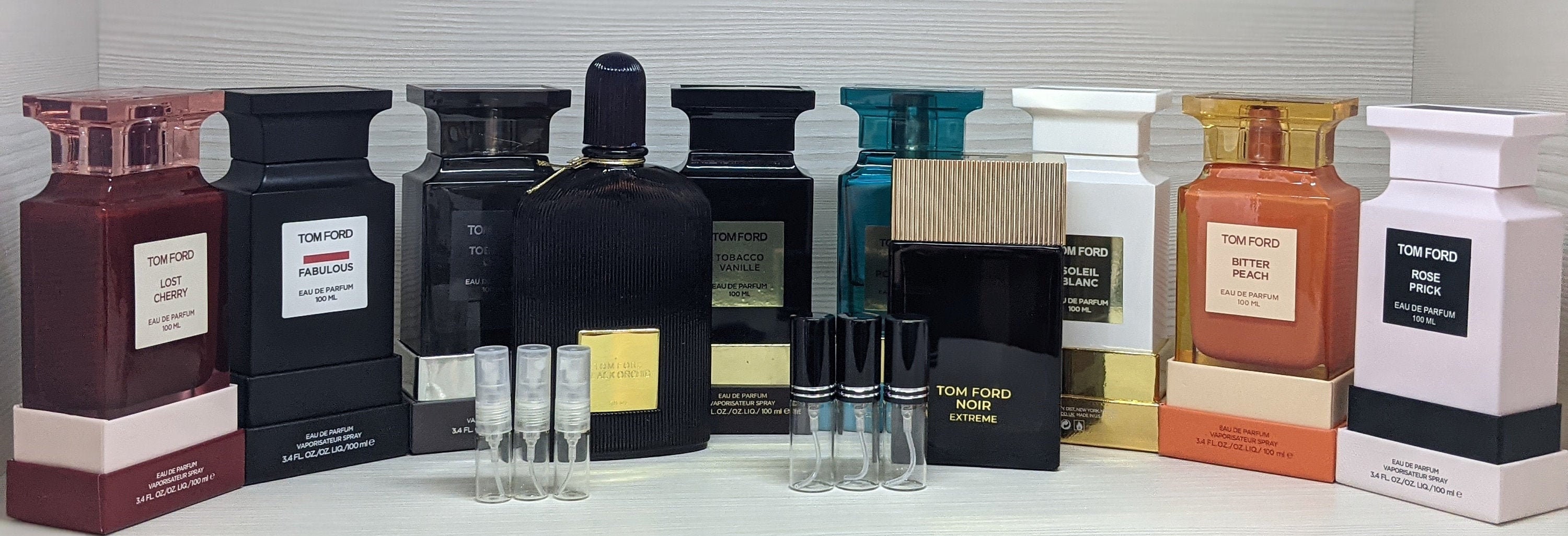 SET Tom Ford perfume Samples 10 2 ml 5 ml 10. | Etsy