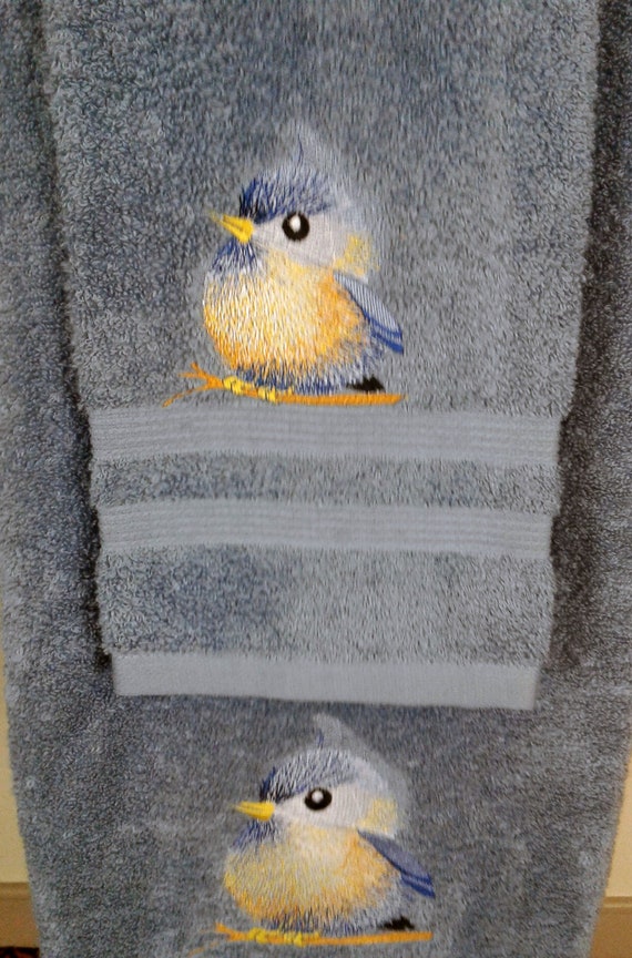 Blue and yellow hand towels hotsell