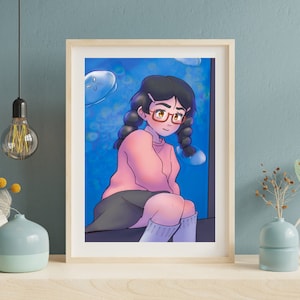 Princess Jellyfish 11x17 Art Print
