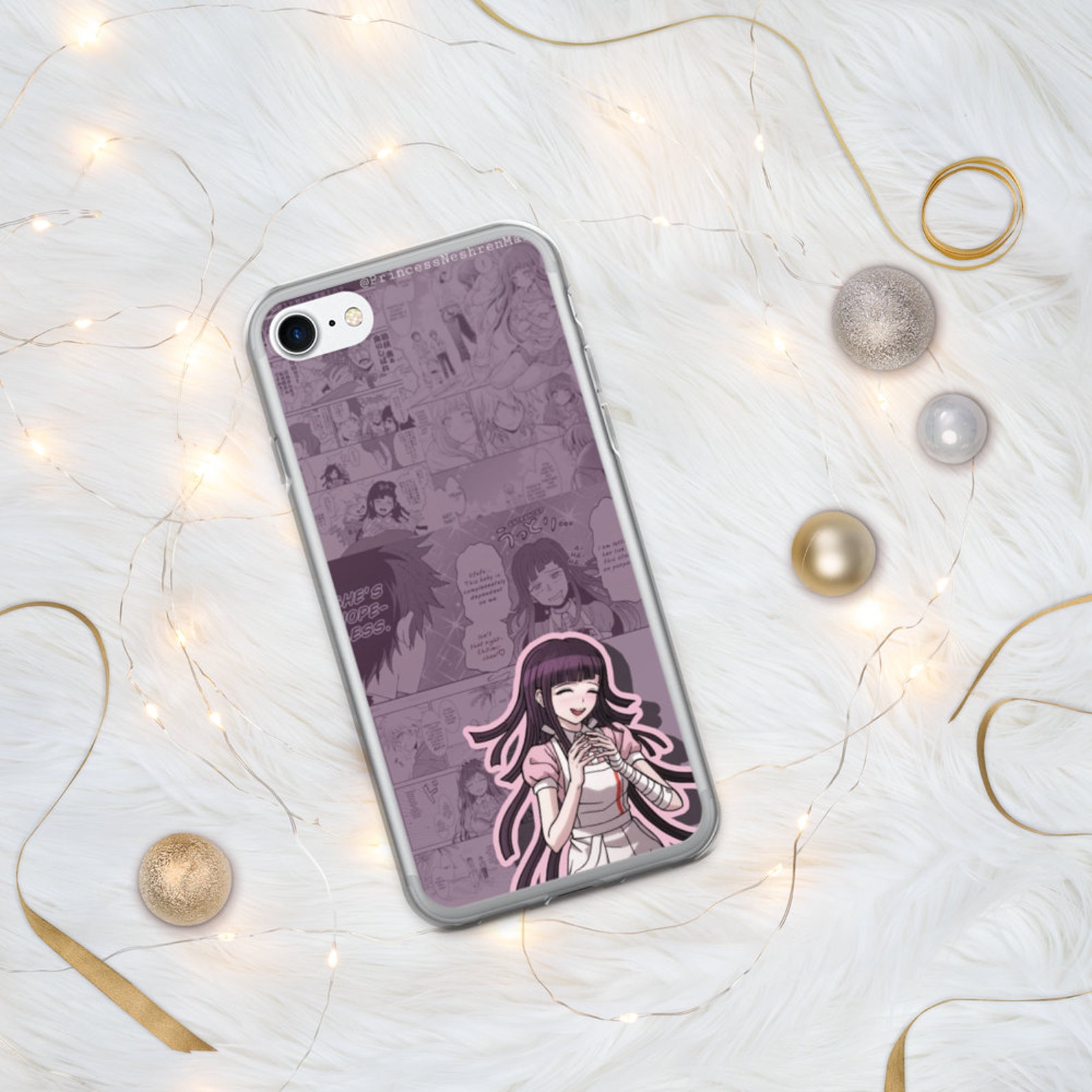 Kawaii Anime Manga Iphone Case Aesthetic Japanese Cartoon Etsy